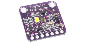 Modul rozpoznávání světla a barev RGB TCS34725
